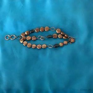 SILPADA  BRONZE COIN BRACELET